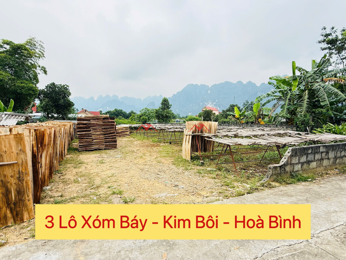 3 Lô Xóm Báy – Kim Bôi – Hoà Bình