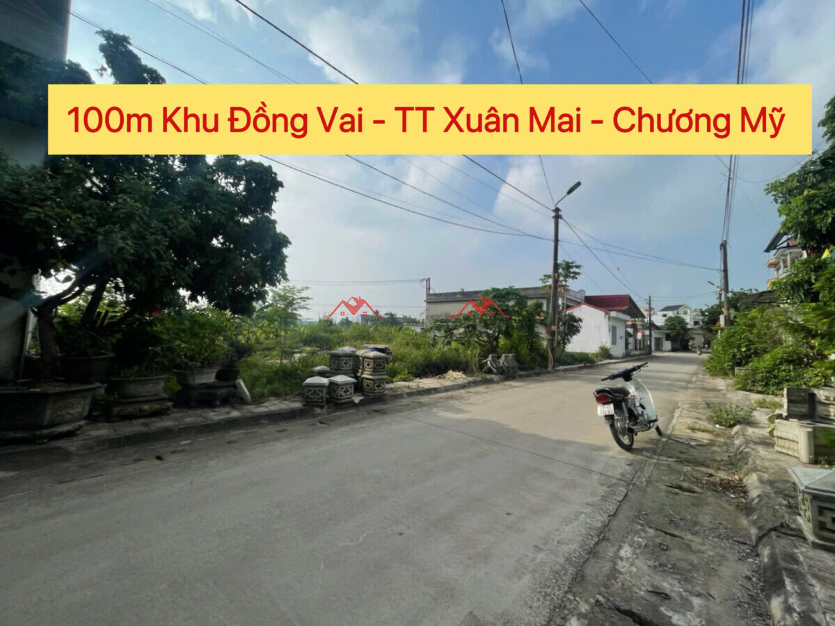 100m Khu Đồng Vai – TT Xuân Mai – Chương Mỹ