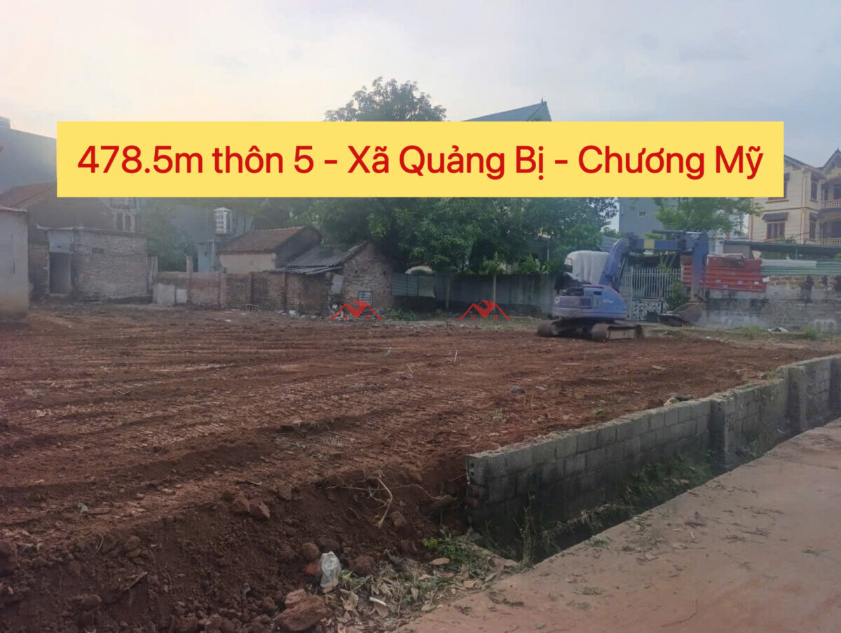 478.5m thôn 5 – Xã Quảng Bị – Chương Mỹ