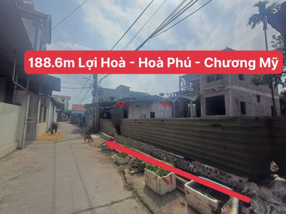 188.6m Lợi Hoà – Hoà Phú – Chương Mỹ