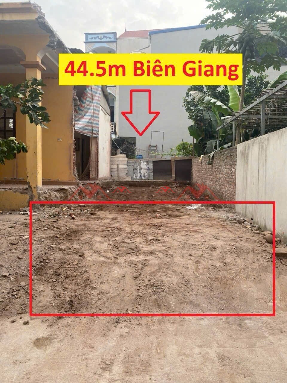 44,5m Giang Lẻ. Biên Giang. Phường Chương Mỹ.