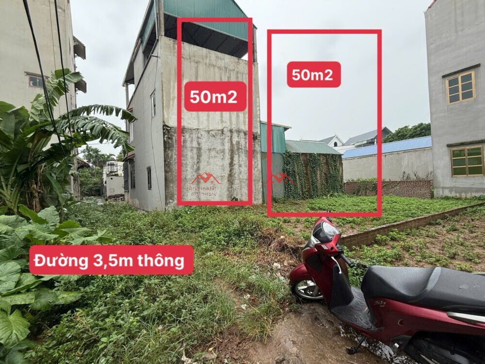 2 Lô 50m Tân Mỹ – Thụy Hương – Chương Mỹ