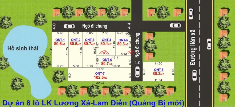 Mở bán 8 thửa đất Lam Điền – Chương Mỹ