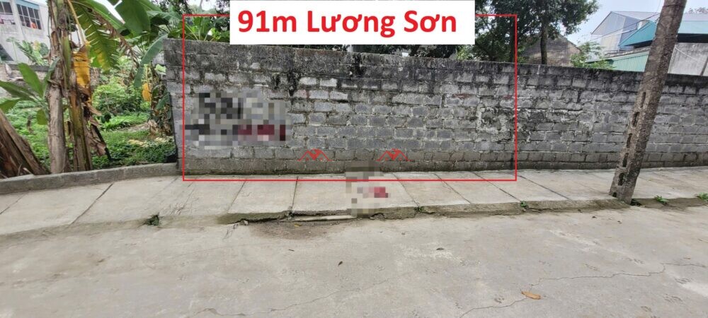 91m Tiểu khu 8 – TT Lương Sơn – Hoà Bình