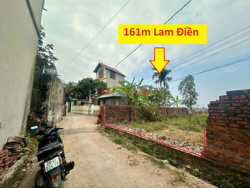 161.7m Lương Xá – Lam Điền – Chương Mỹ – Hà Nội