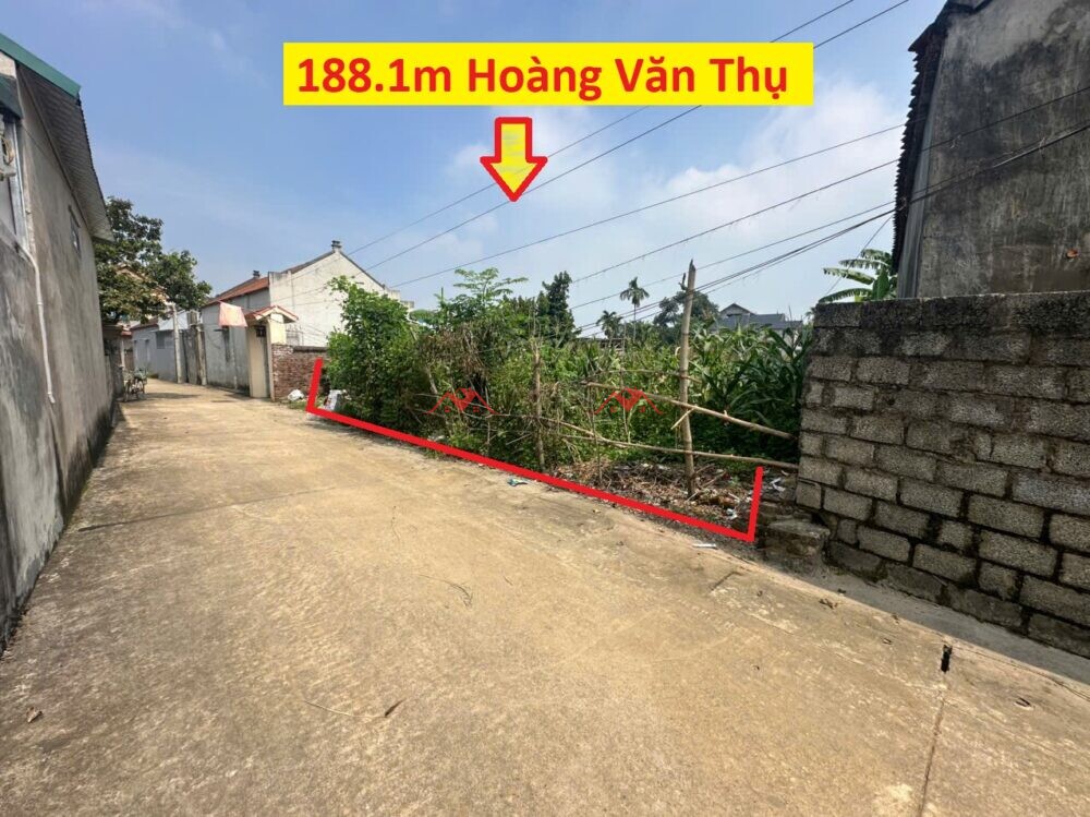 188.1m Thôn Công An – Hoàng Văn Thụ – Chương Mỹ – Hà Nội