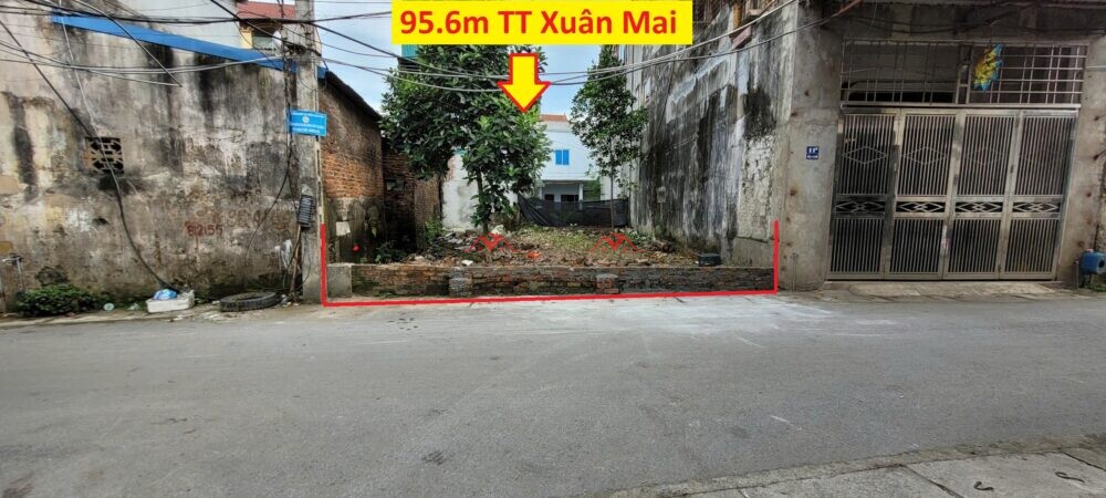 95.6m Khu Xuân Mai – TT Xuân Mai – Huyện Chương Mỹ