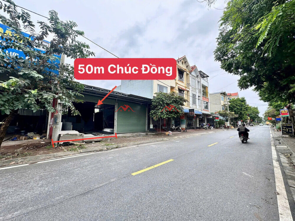 50m Mặt đường kinh doanh Chúc Đồng – Thuỵ Hương – Chương Mỹ – Hà Nội