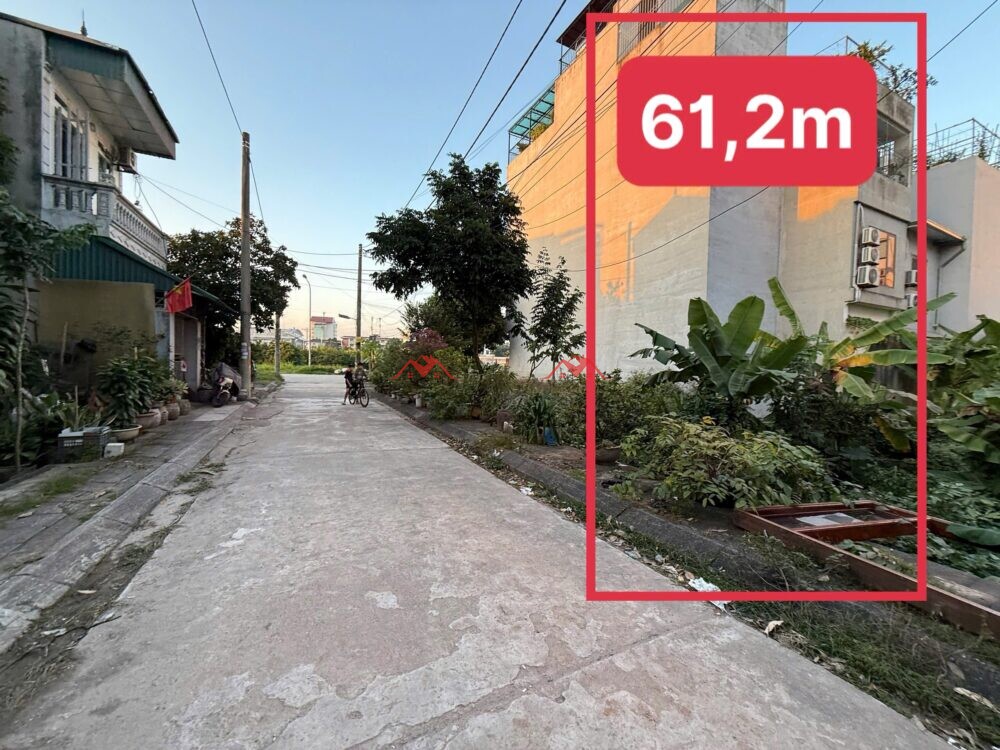61.2m Khu đất đấu giá Yên Thành – Biên Giang – Hà Đông