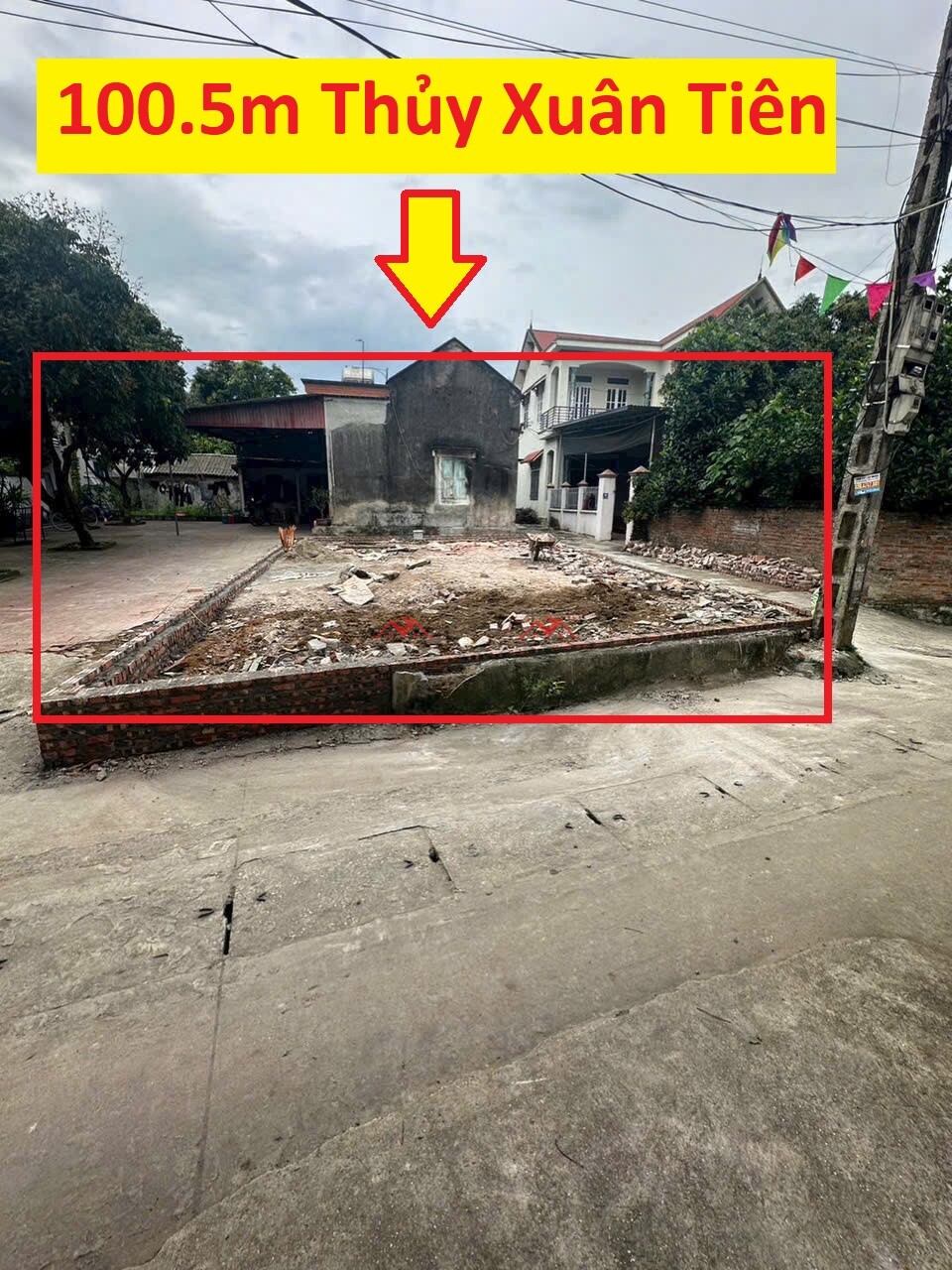 100.5m Xóm 4 – Thuỷ Xuân Tiên – Chương Mỹ