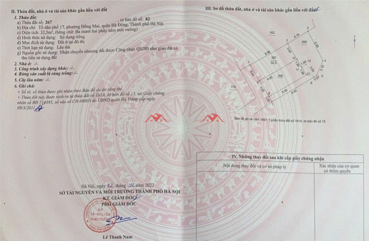 Hơn 1ty lô đất Đồng Mai. Hà Đông